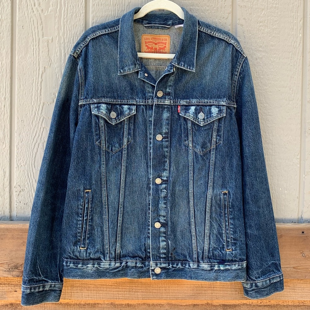 Levi’s classic vintage denim trucker jacket - Picture 6 of 16